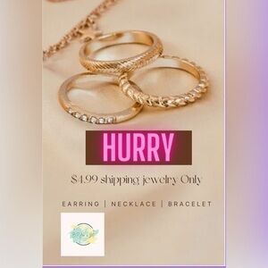 $4.99 Shipping on Jewelry